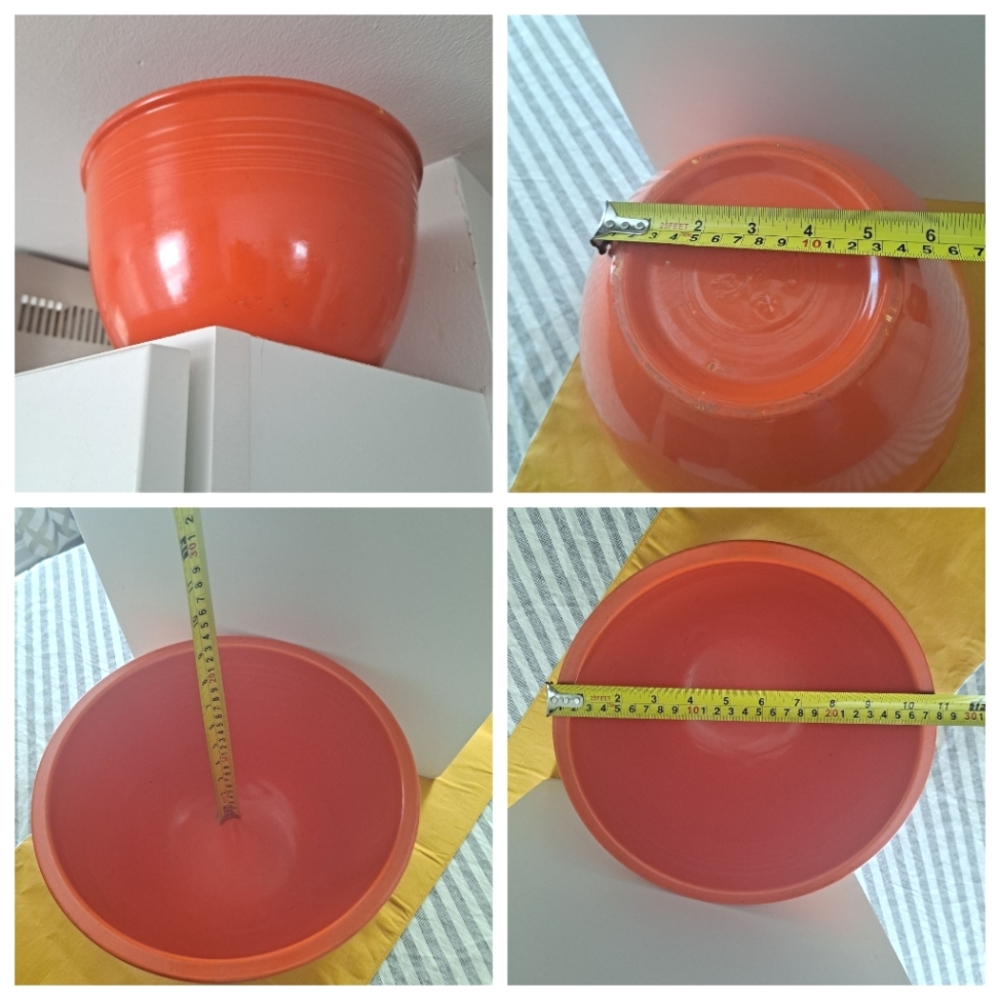 Fiesta Nesting Bowl #7 | Orange | ATTENTION COLLECTORS